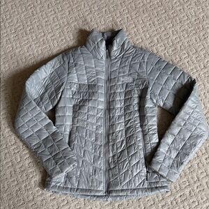 The North Face Women's Silver Quilted Puffer Jacket